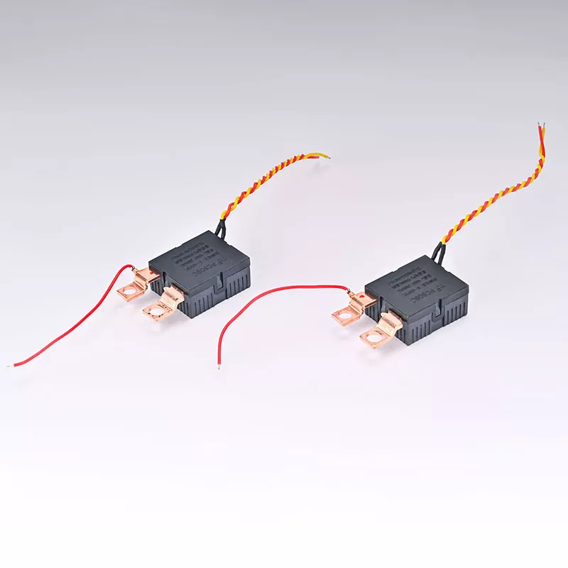 Bilbatterikontroll 100A låserelé