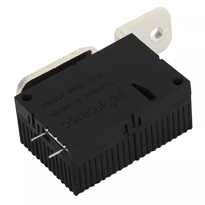 Bilbatterikontroll 200A låserelé